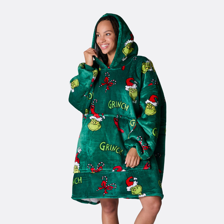 The Grinch Grøn HappyHoodie