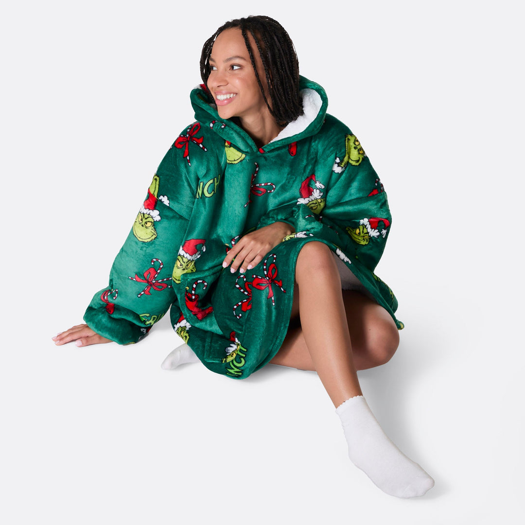 The Grinch Grøn HappyHoodie