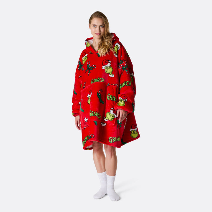The Grinch Rød HappyHoodie