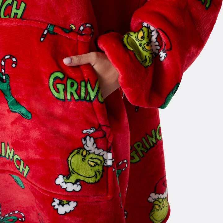 The Grinch Rød HappyHoodie