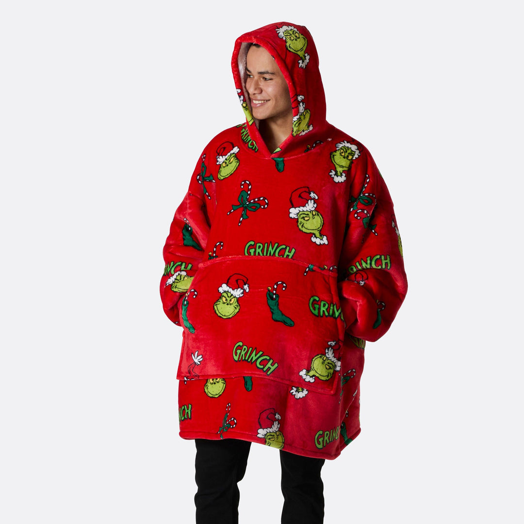 The Grinch Rød HappyHoodie