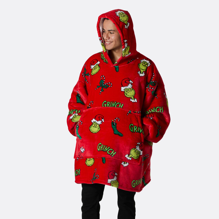 The Grinch Rød HappyHoodie