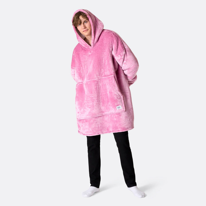 Lyserød HappyHoodie