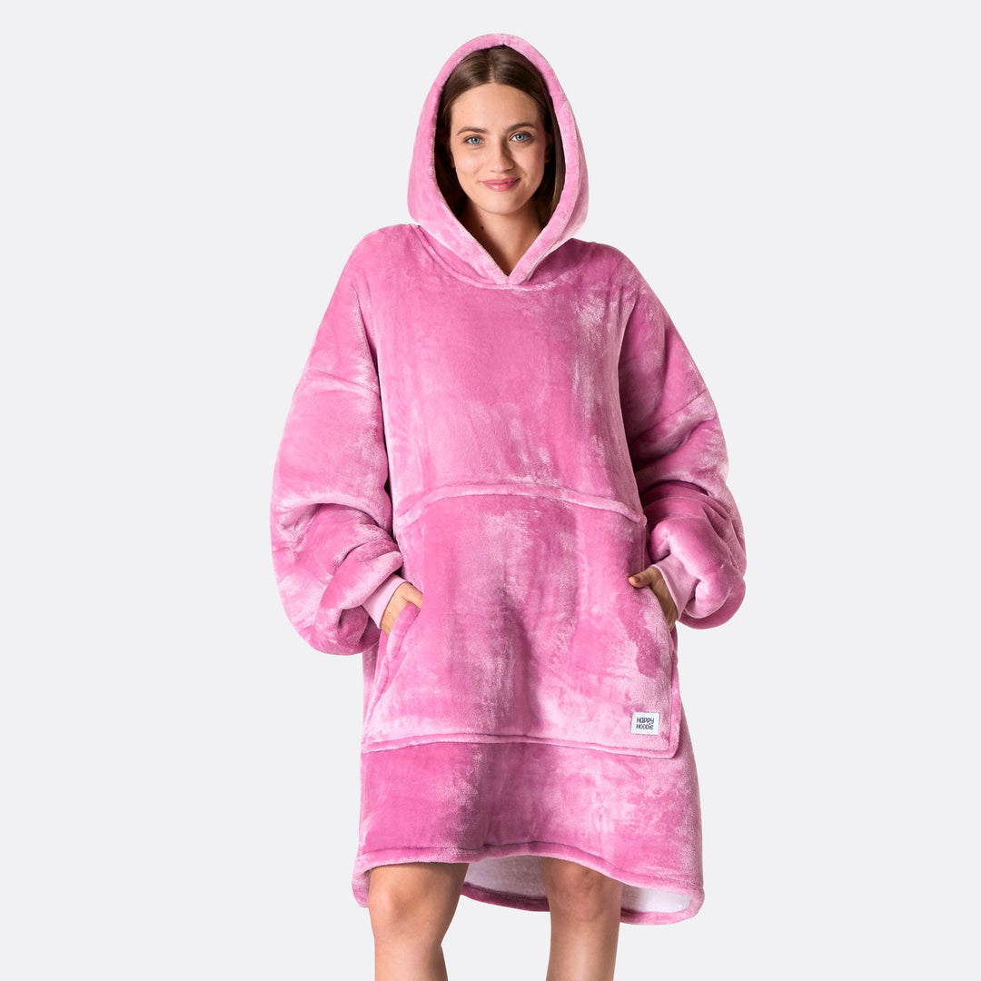Lyserød HappyHoodie