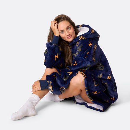 Blå Harry Potter HappyHoodie