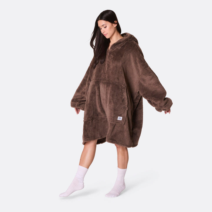 Brun Teddy HappyHoodie