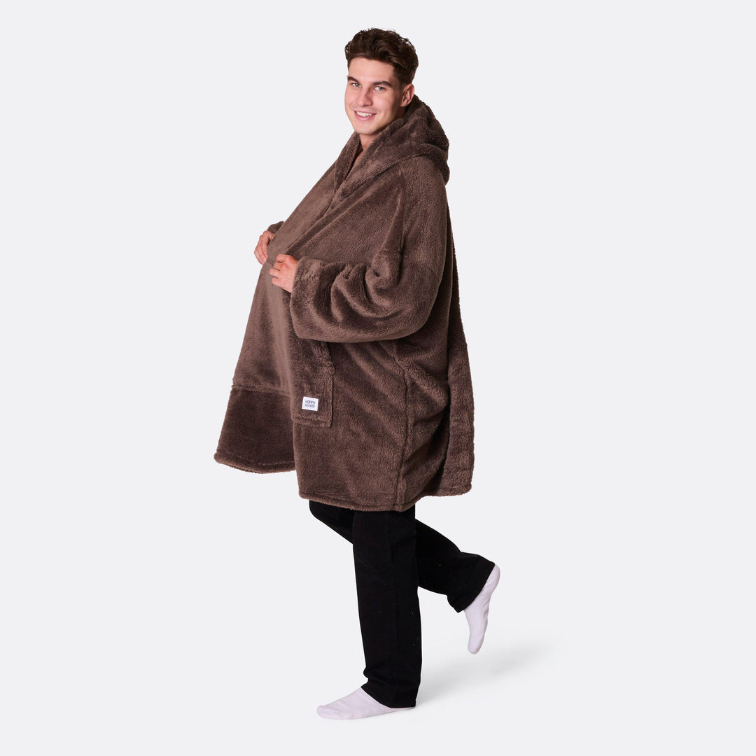 Brun Teddy HappyHoodie