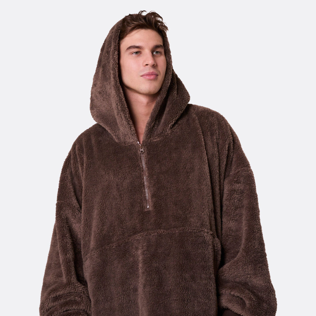 Brun Teddy HappyHoodie