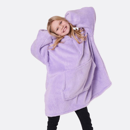 Lavendel Teddy HappyHoodie Børn
