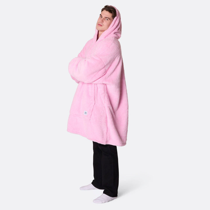 Lyserød Teddy HappyHoodie