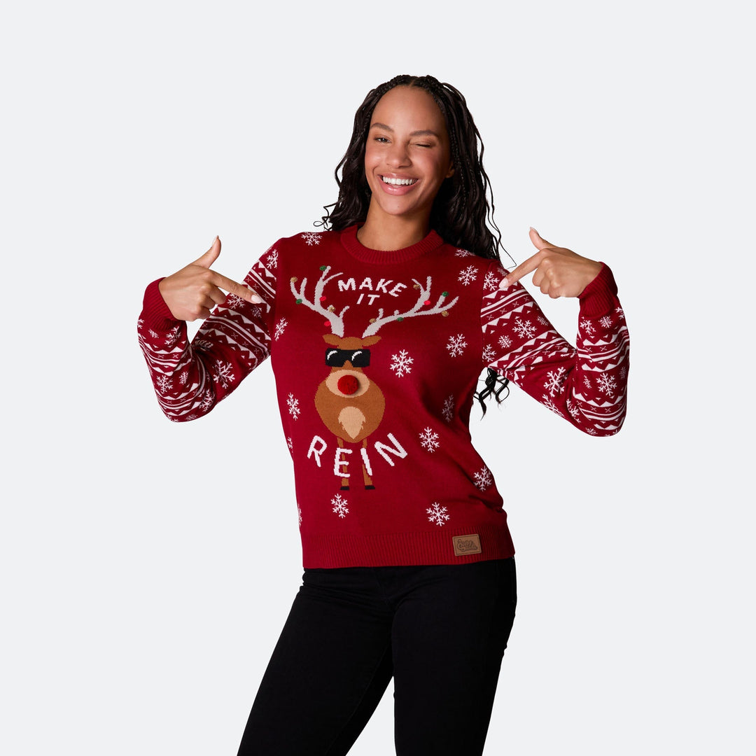 Make It Rein Julesweater Dame