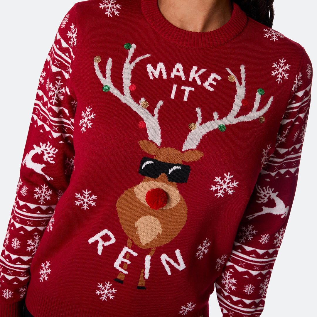 Make It Rein Julesweater Dame