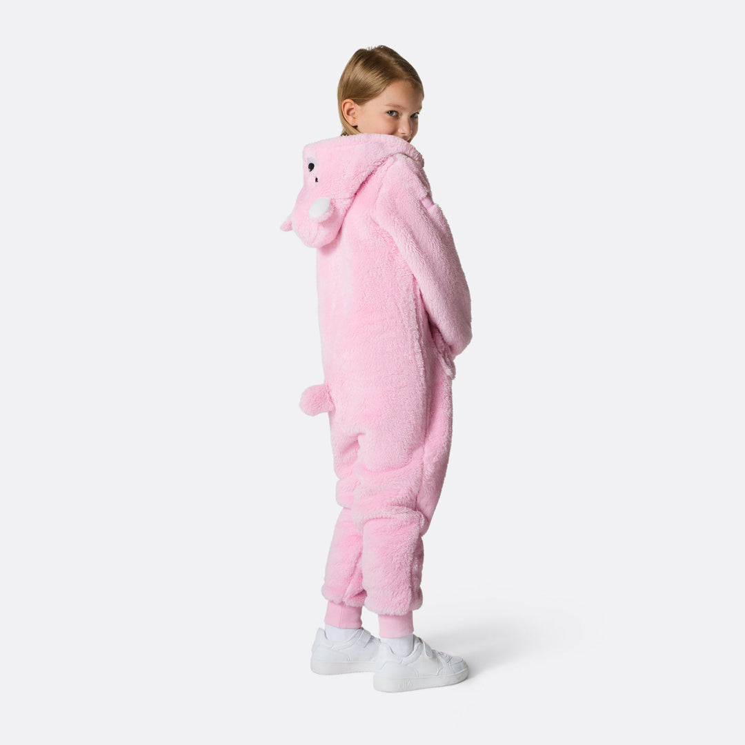 Pink Bamsebjørn Onesie Børn