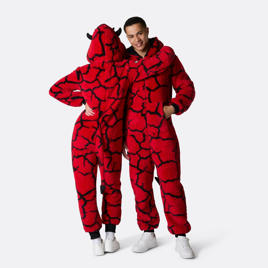 Djævel Onesie Dame