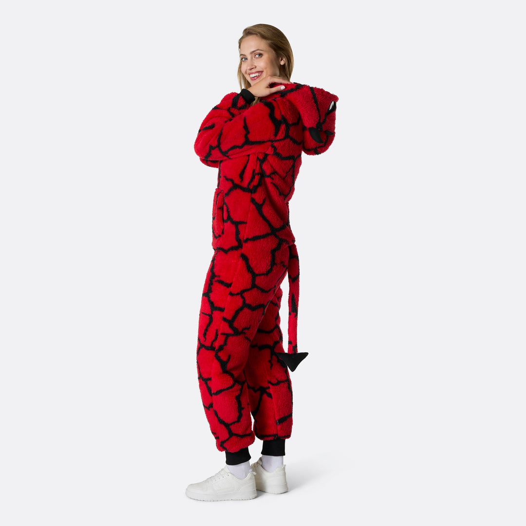 Djævel Onesie Dame