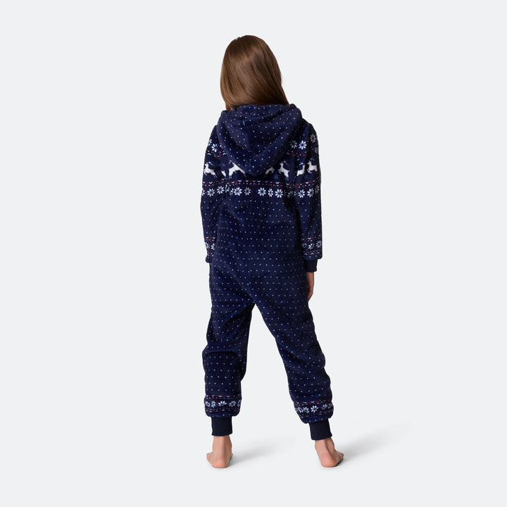 Blå Juleonesie Børn