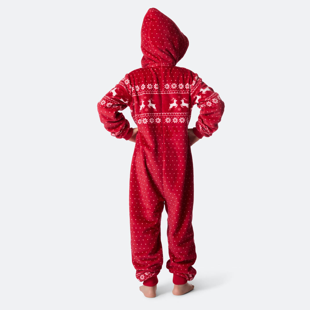 Rød Juleonesie Børn