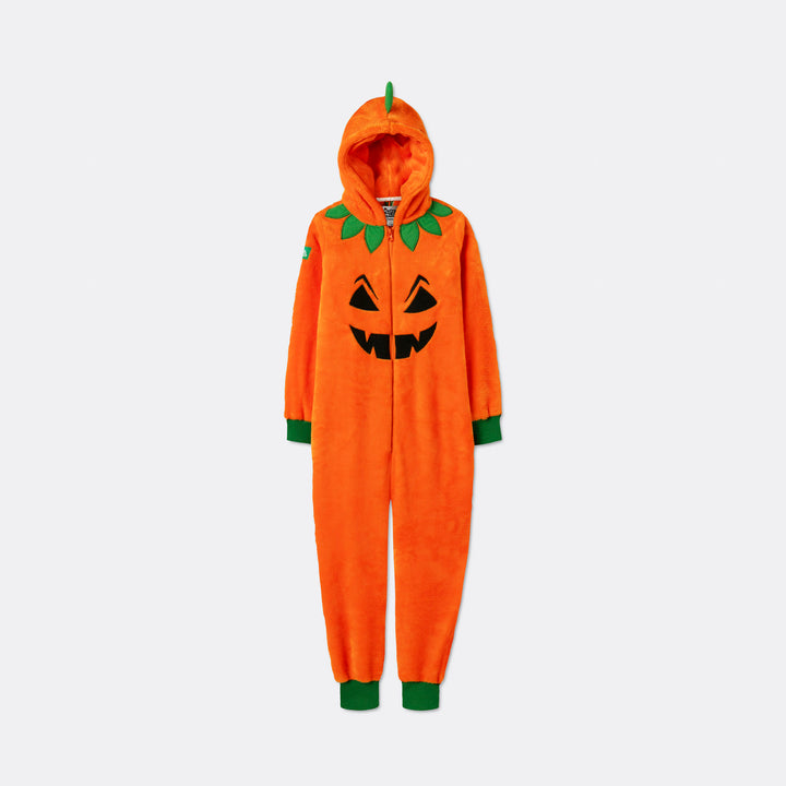 Halloweengræskar Onesie Børn