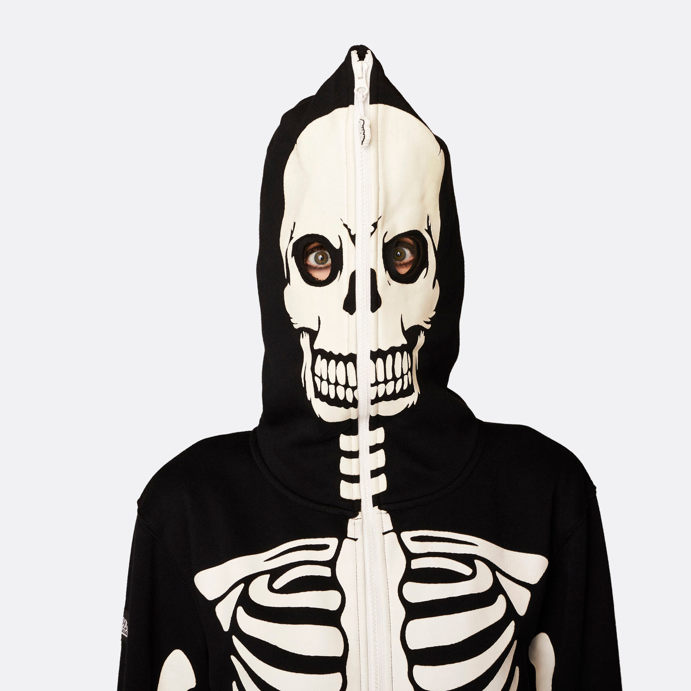 Halloween Skelet Onesie Herre