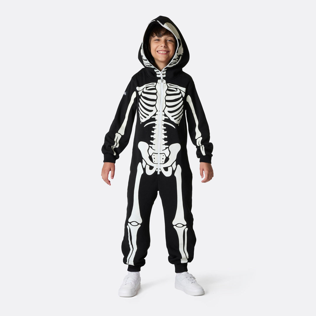 Halloween Skelet Onesie Børn