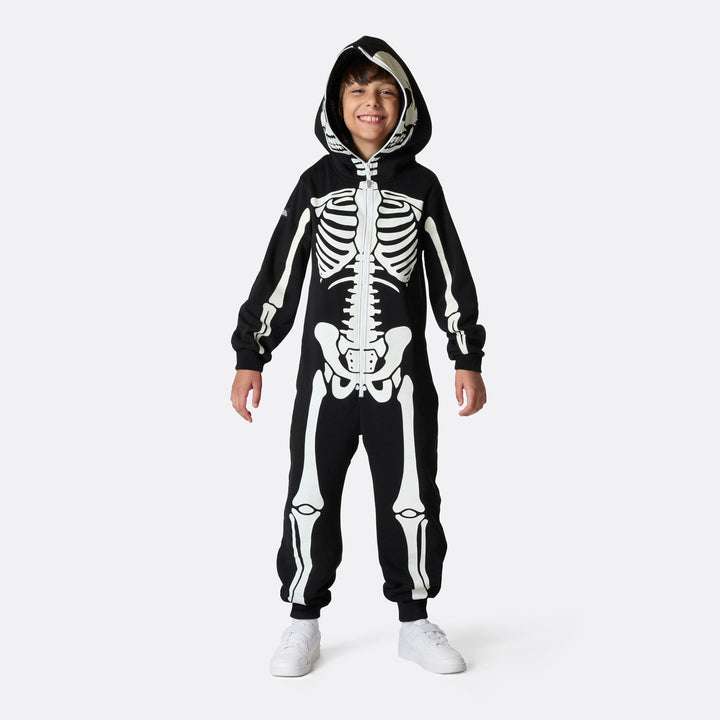 Halloween Skelet Onesie Børn
