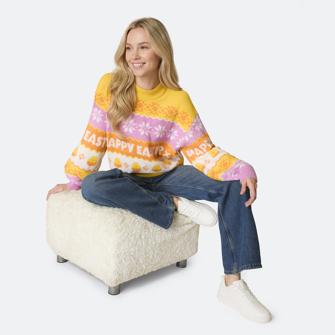 Oversized Påskesweater Dame
