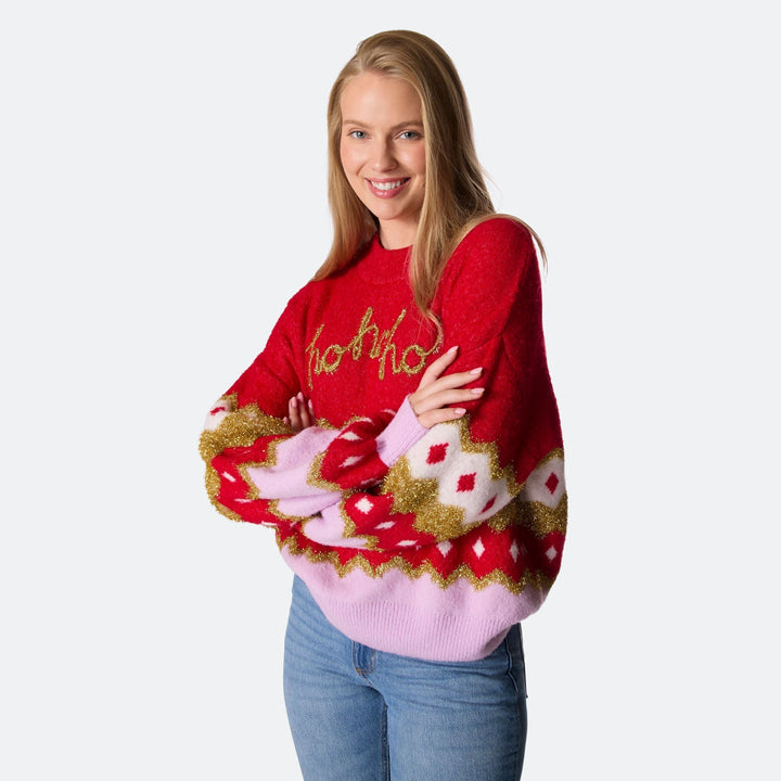 Hohoho Oversized Julesweatre til Hele Familien