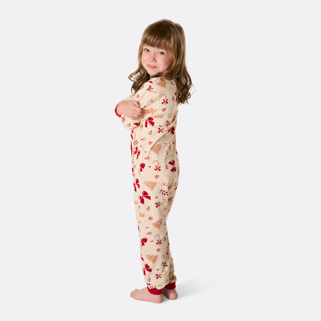 Peberkage Overall Julepyjamas Børn