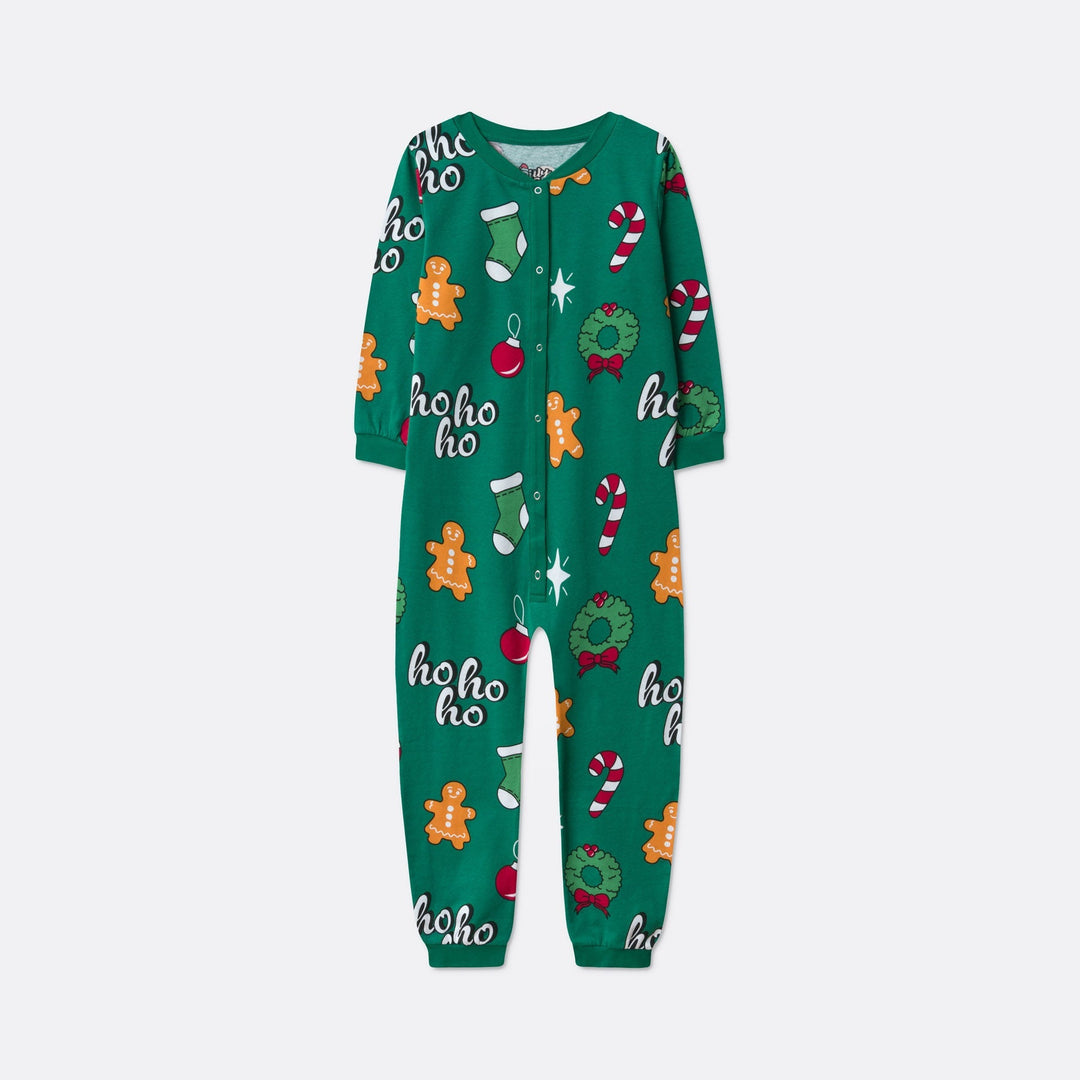 Hohoho Grøn Julepyjamasser Familie