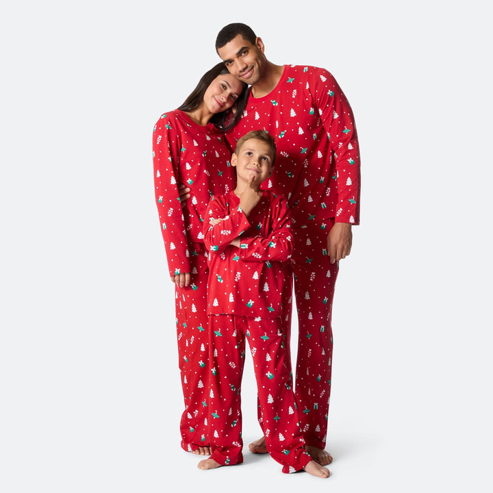Rød Juleornamenter Julepyjamas Herre