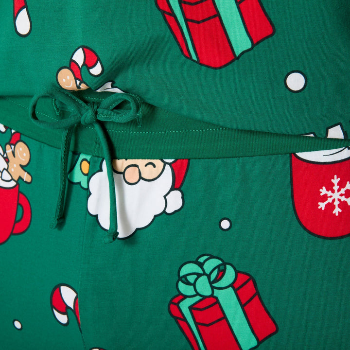 Grøn Xmas Julepyjamas Børn