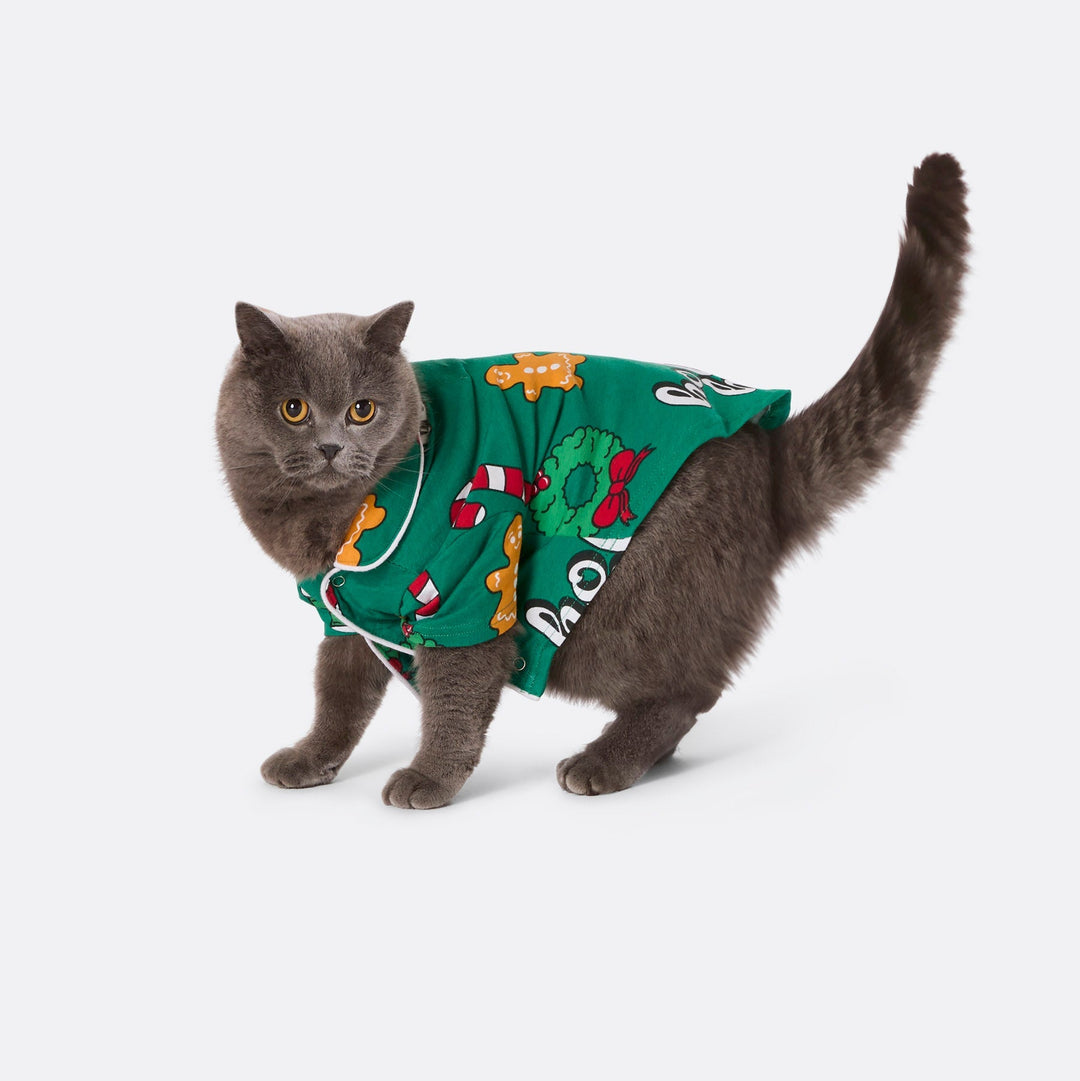 Hohoho Grøn Julepyjamasser Familie