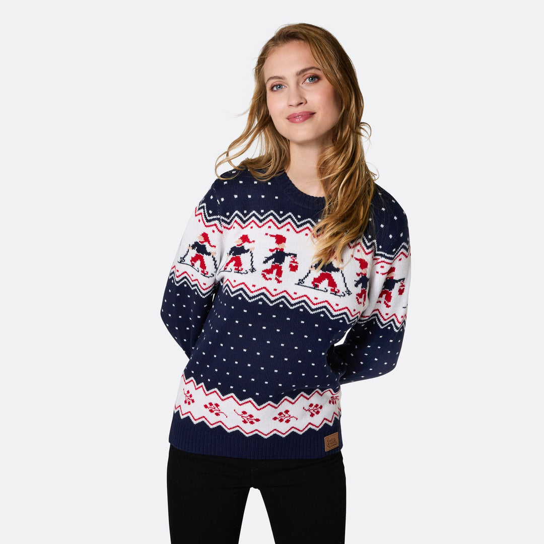 Julelandskab Julesweater Dame