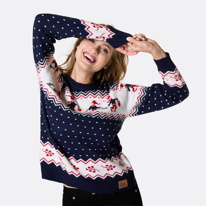 Julelandskab Julesweater Dame