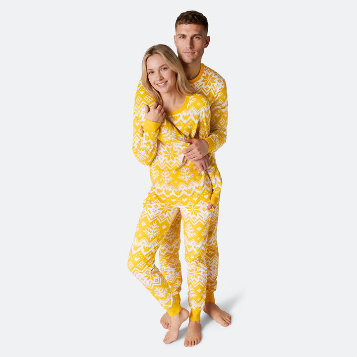 Strikkemønstret Påskepyjamas Dame