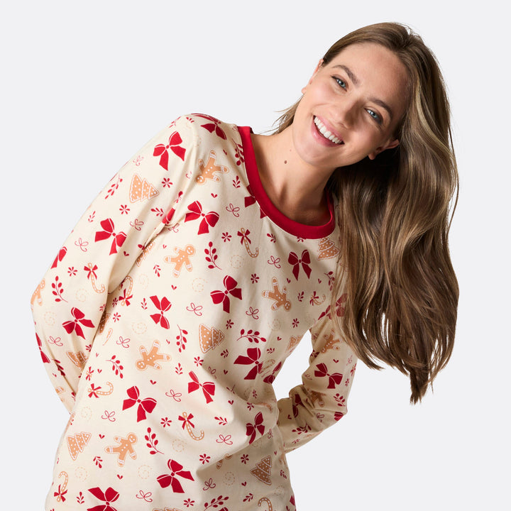 Peberkage Julepyjamas Dame