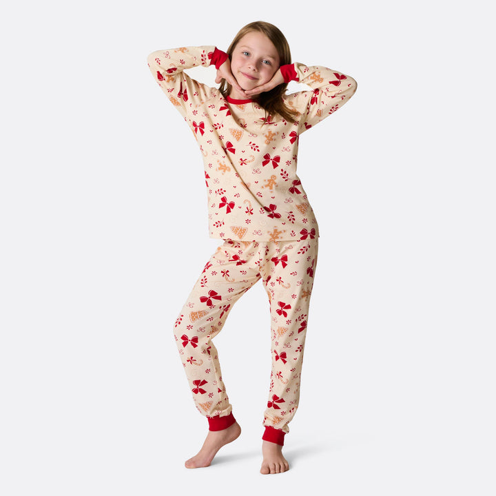 Peberkage Julepyjamas Børn