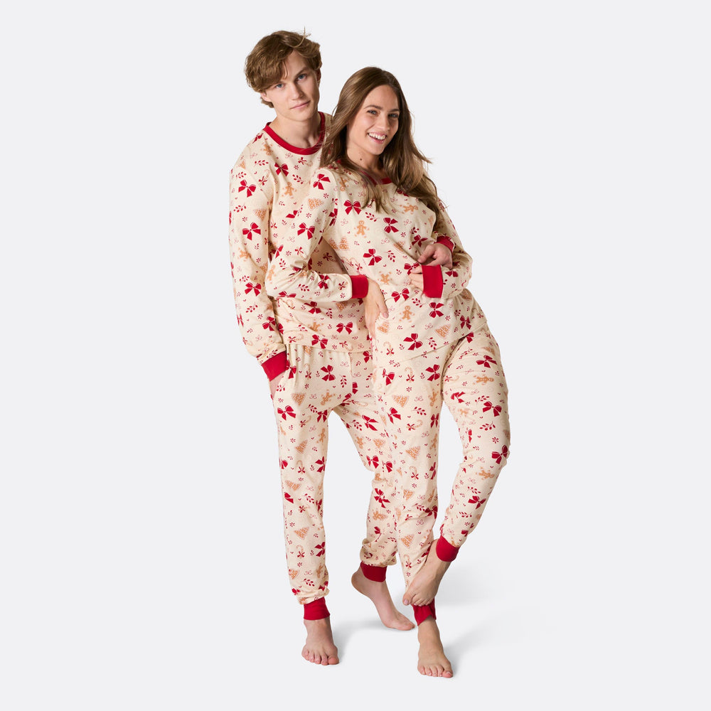 Peberkage Julepyjamasser Familie
