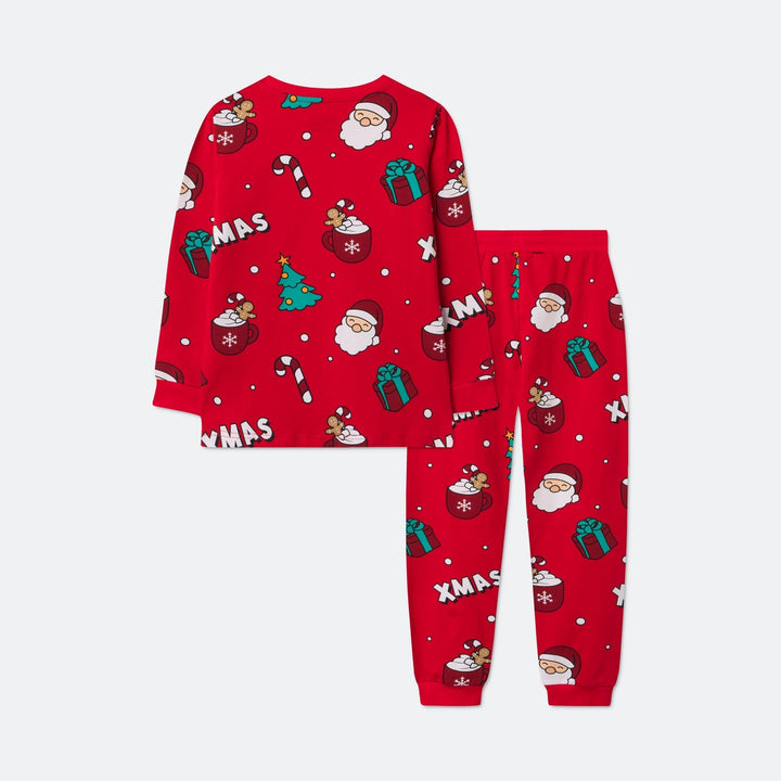 Rød Xmas Julepyjamas Børn