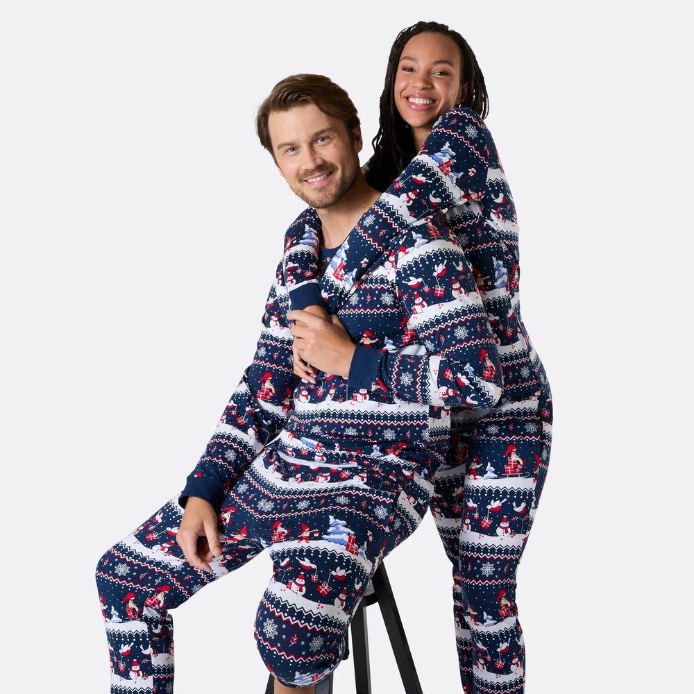 Julelandskab Julepyjamasser Familie