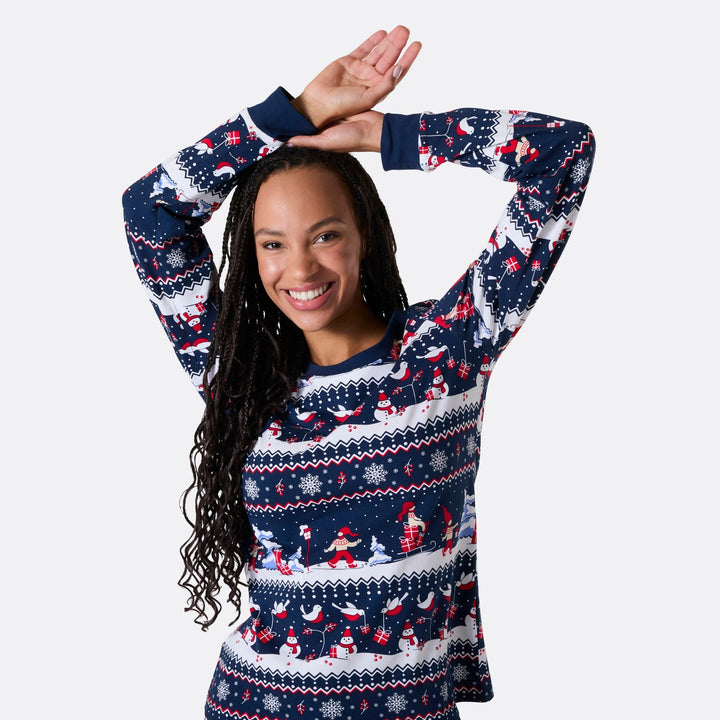 Julelandskab Julepyjamasser Familie