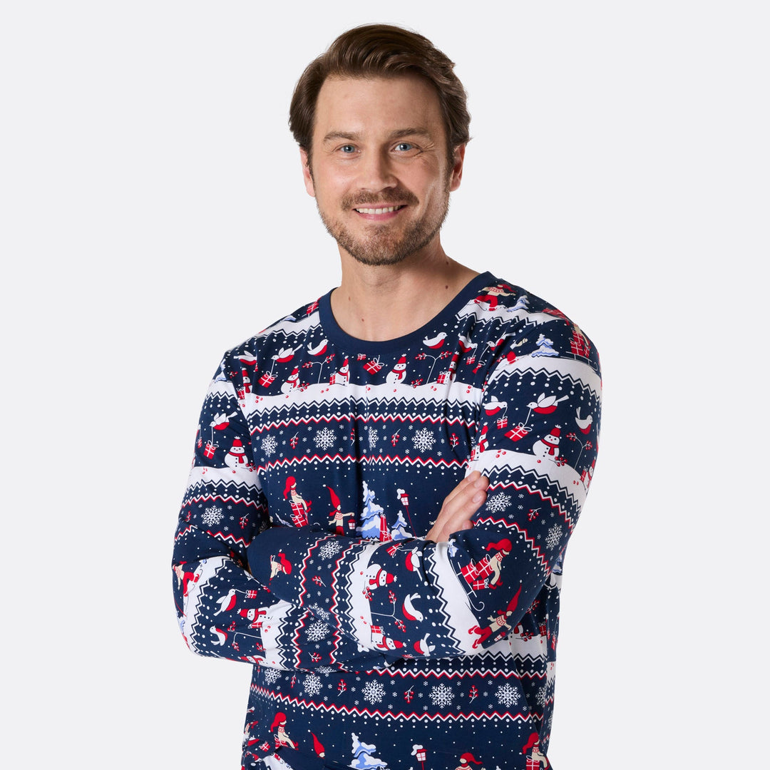 Julelandskab Julepyjamas Herre