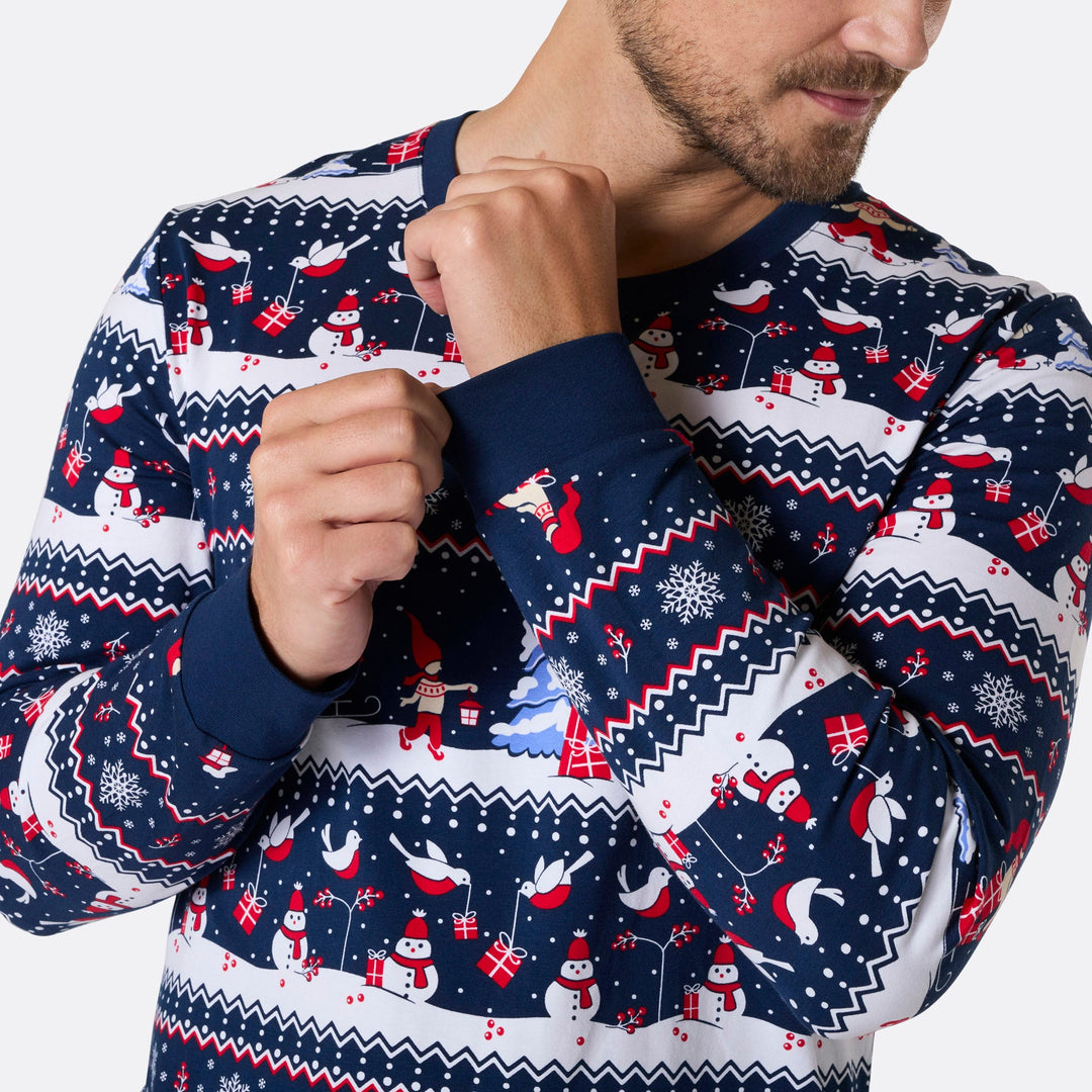 Julelandskab Julepyjamas Herre