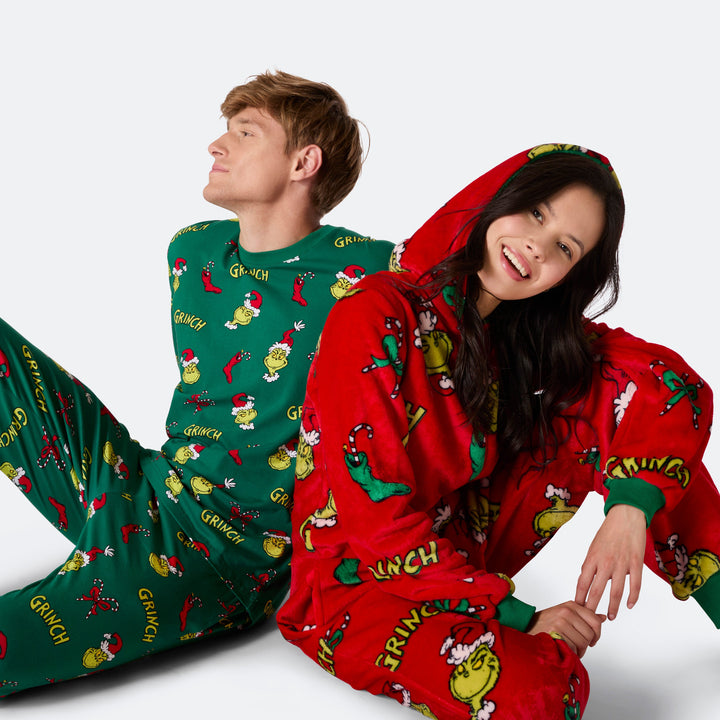 The Grinch Julepyjamas Herre