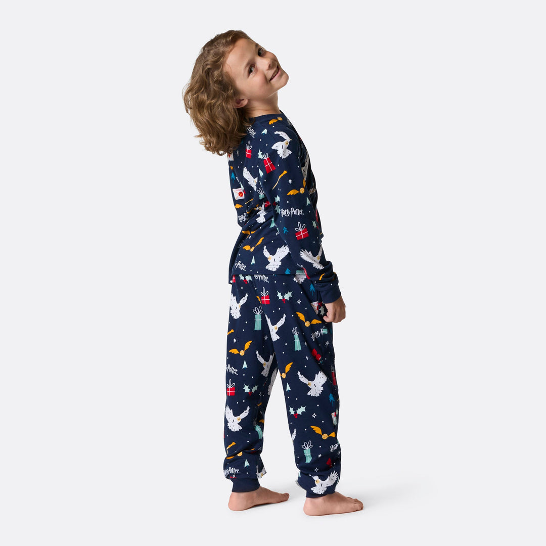 Blå Harry Potter Pyjamas Børn