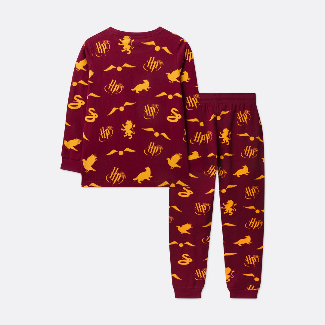 Rød Harry Potter Pyjamas Børn