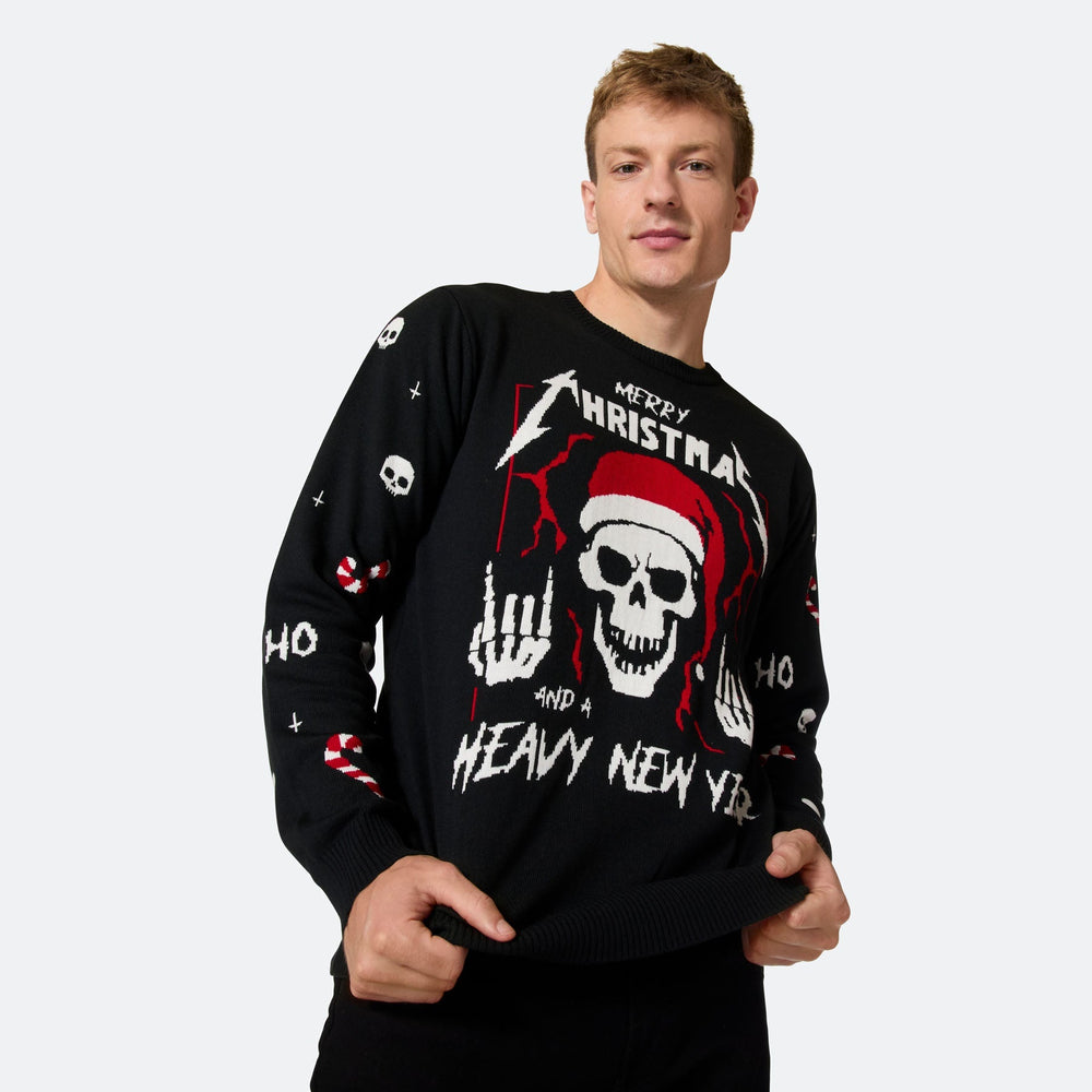 Heavy New Year Julesweater Herre