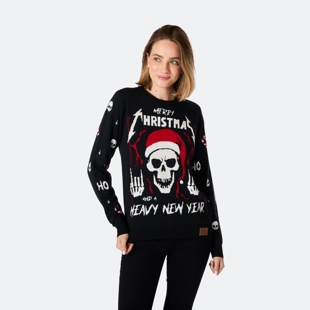 Heavy New Year Julesweater Dame