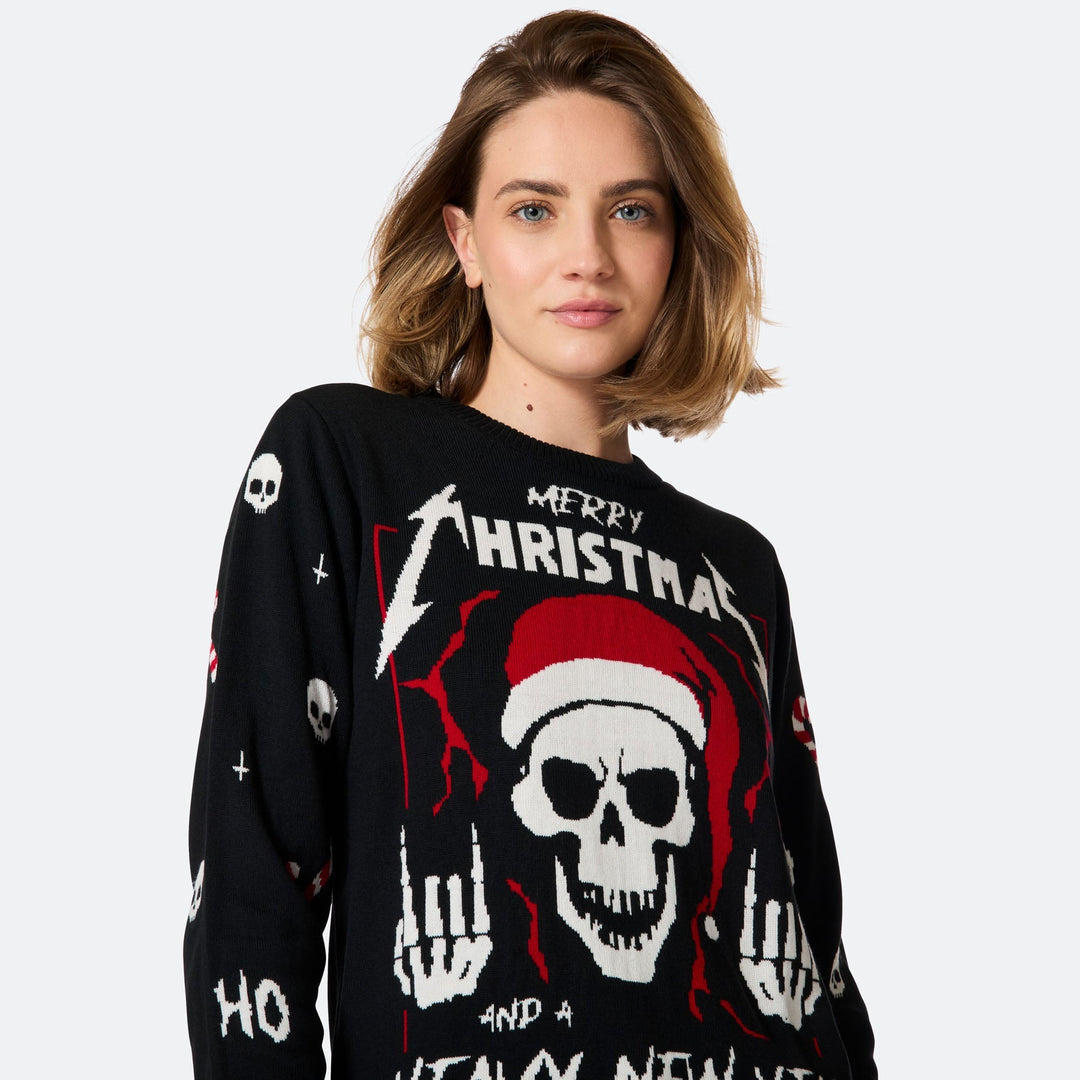 Heavy New Year Julesweater Dame