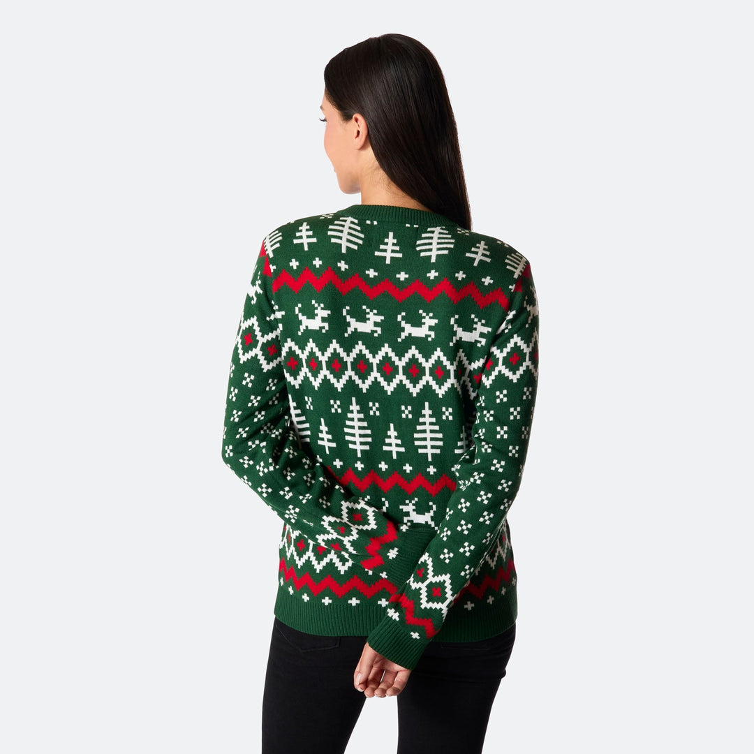 The Grinch Julesweater Dame